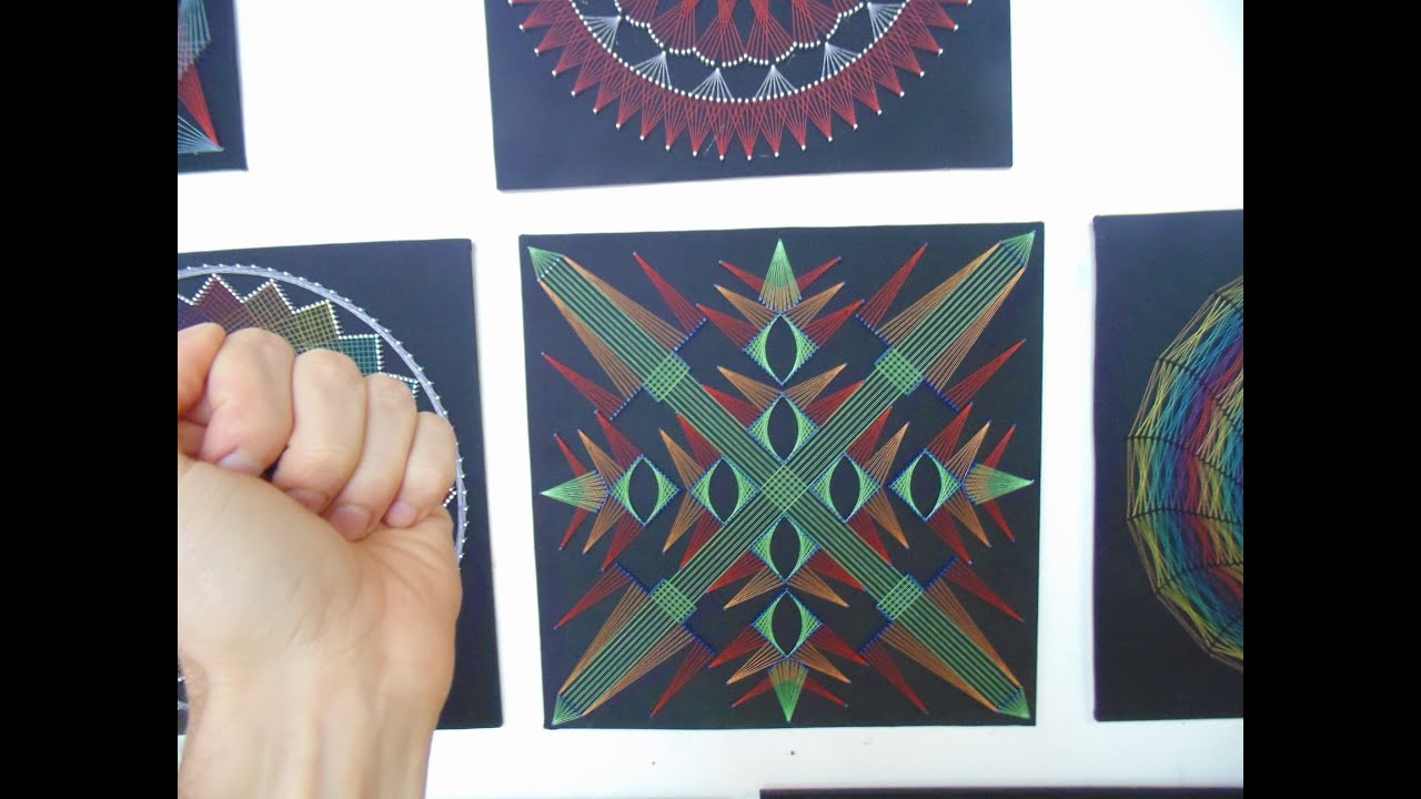 string art reflejos primera parte por jorge de la tierra