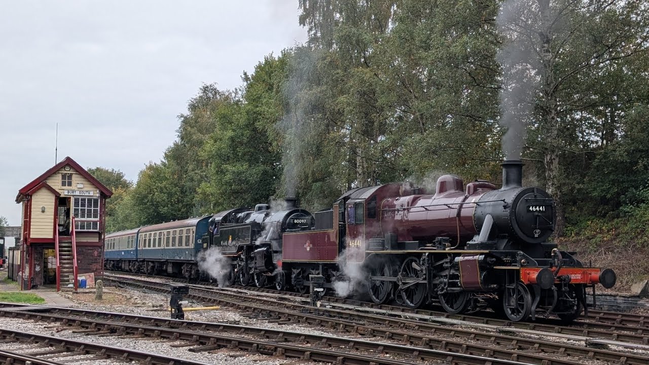 East Lancashire railway Autumn Steam Gala Day 2. 18/10/25