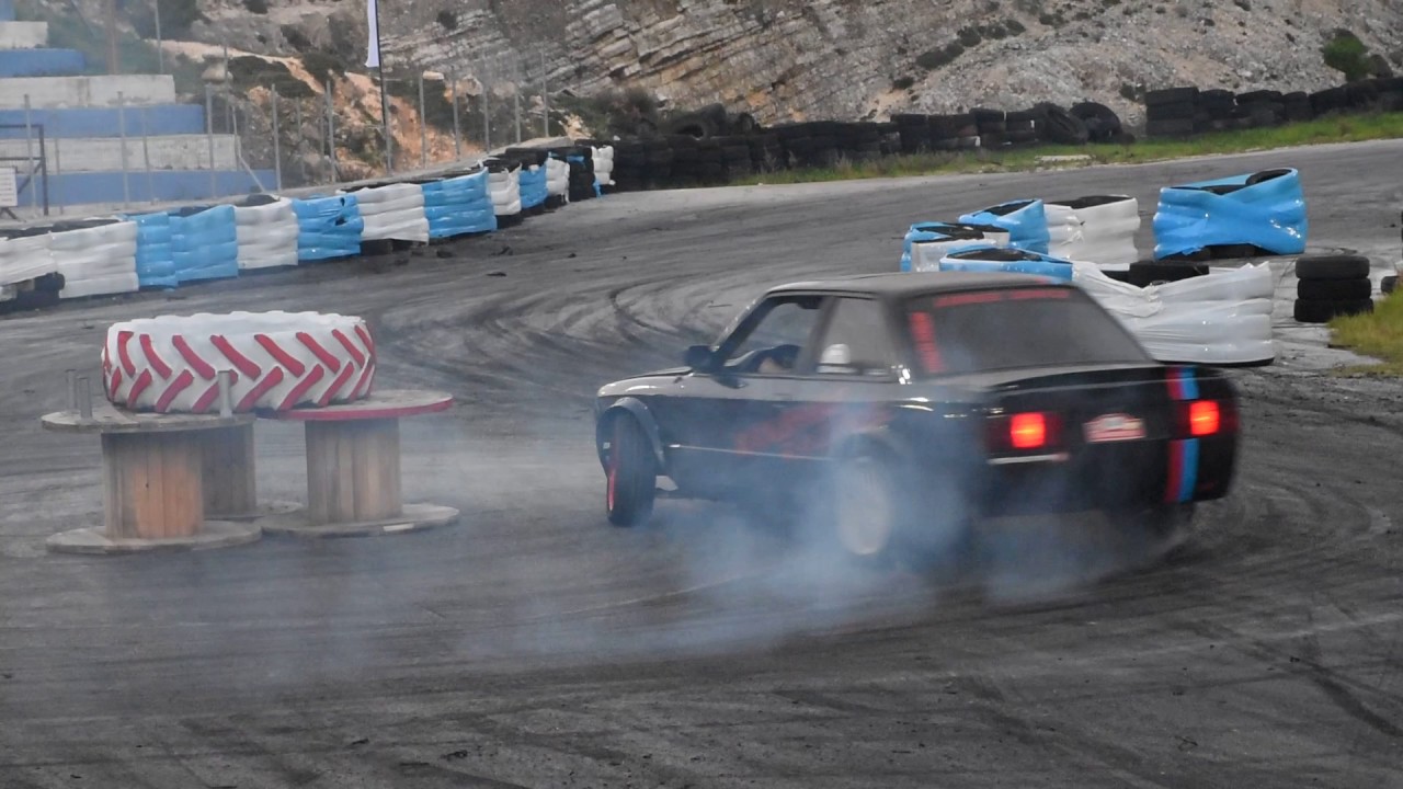 A.&Lambda;.&Epsilon;.&Zeta;. Gymkhana Drift time tactics practice - Bmw E30
