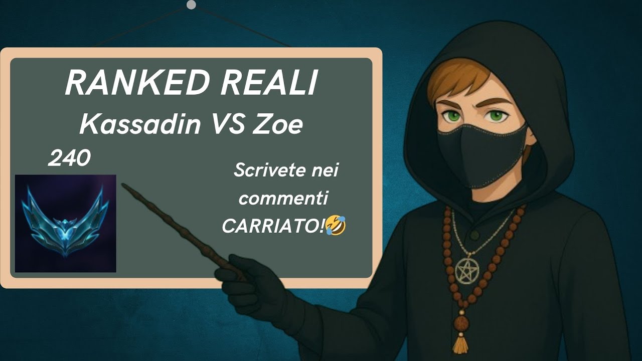 Kassadin Mid VS Zoe - Ranked reali - Platino (Parte 240)