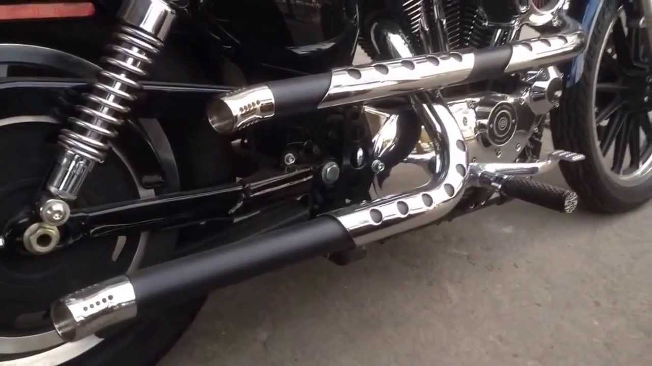 Super Trapp X-Pipe by Paul Yaffe on Sportster