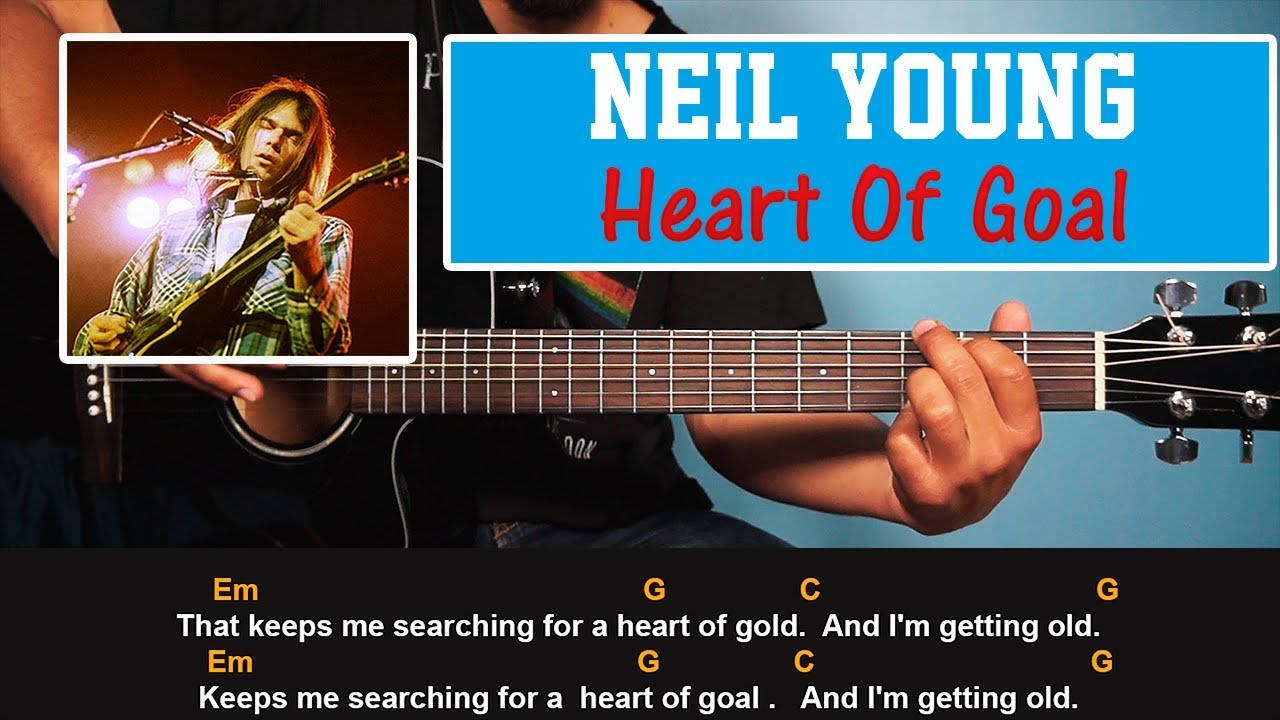 Como Tocar Heart of Goal | Neil Young | Tutorial de Guitarra