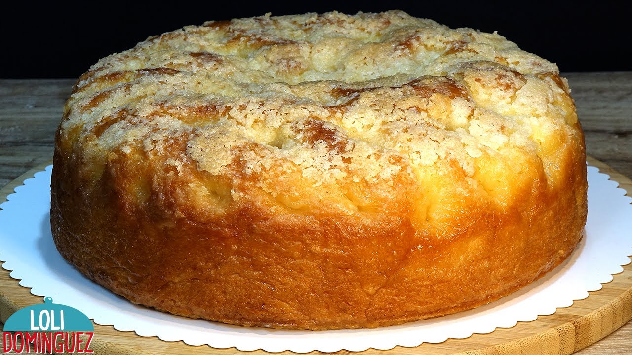 EL FAMOSO PASTEL DE MANTEQUILLA ALEMÁN (BUTTERKUCHEN). Loli Domínguez - Recetas. Paso a paso.
