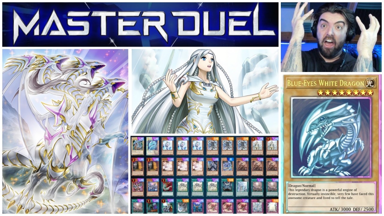 Blue-Eyes White Dragon Deck | Synchro Build Climb Through Diamond Rank! [Yu-Gi-Oh! MD:S50]
