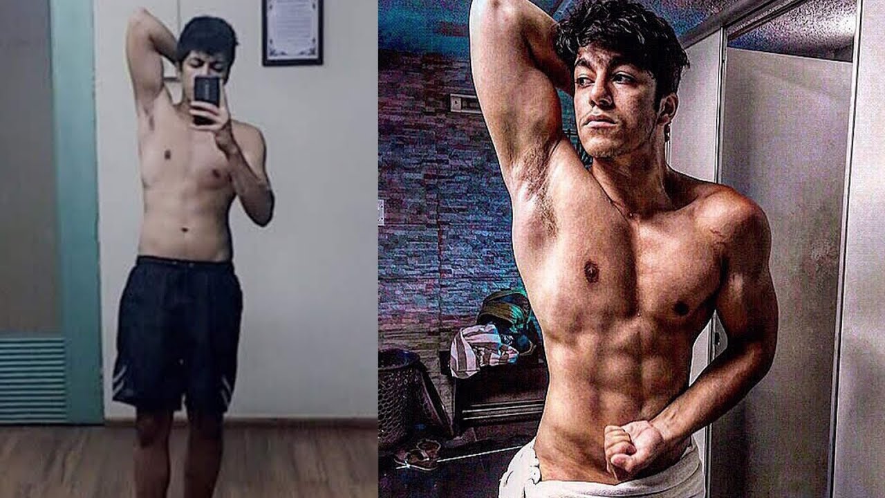 My 2 Year Natural Body Transformation SKINNY TO AESTHETIC! - Saket Gokhale 16-18