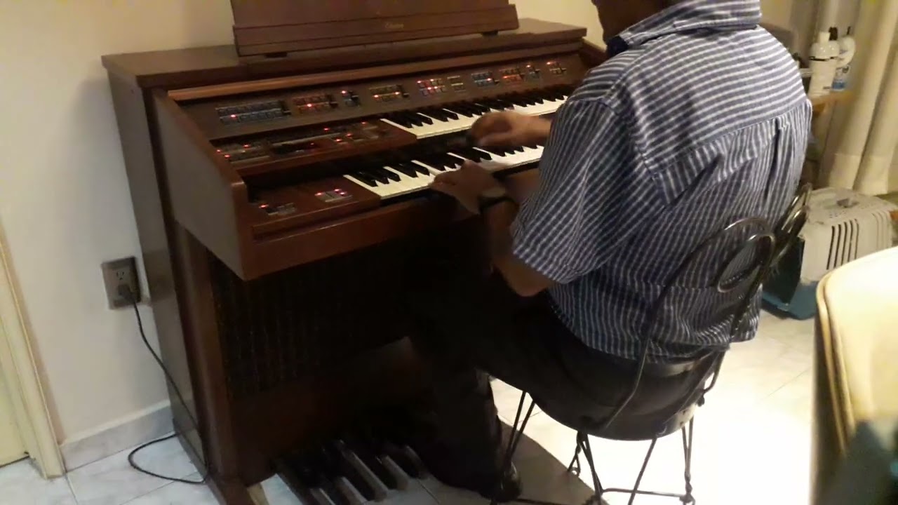 Ahora te puedes marchar Igor Stepanenko y su organo Yamaha FE50