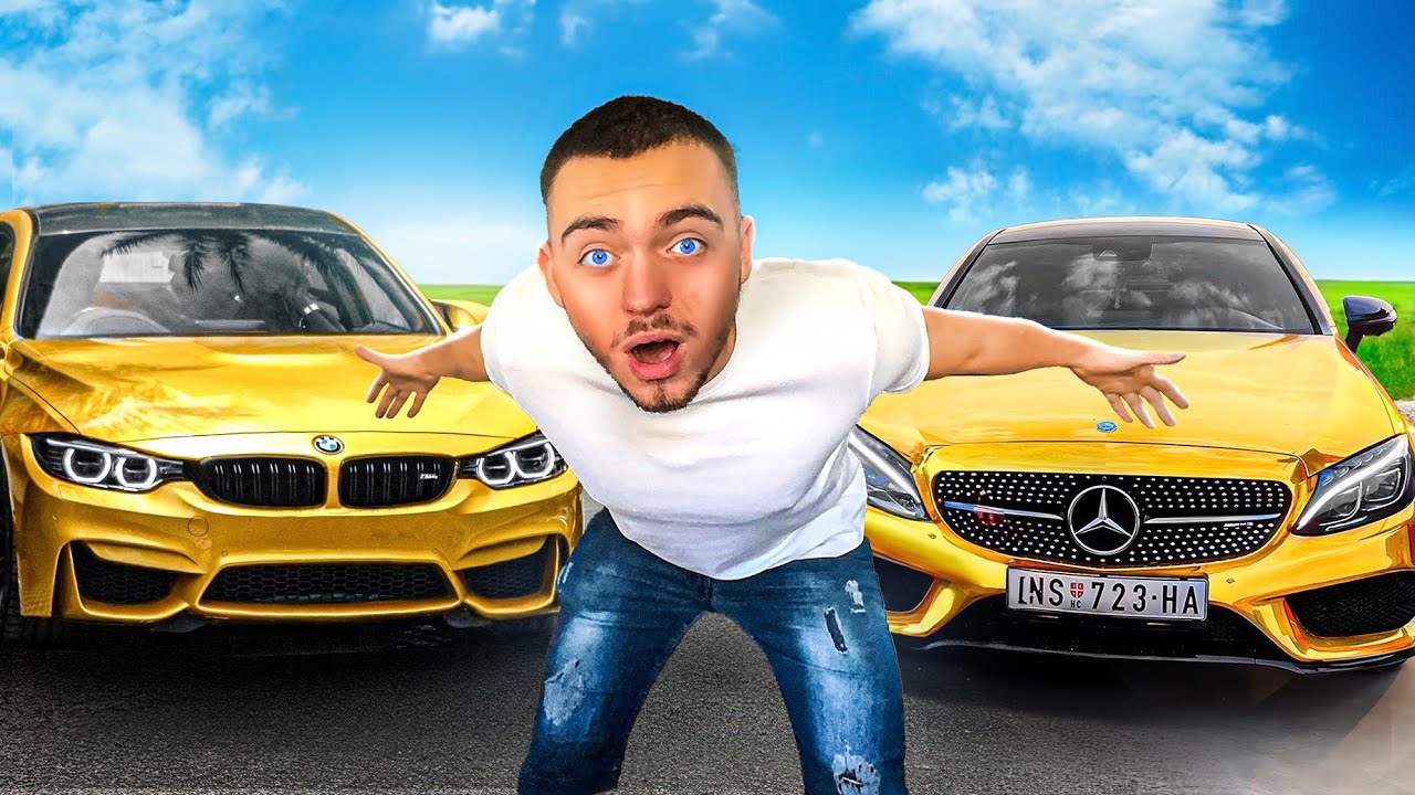 DAJEM ZLATNI MERCEDES ZA ZLATNI BMW *brutalan*