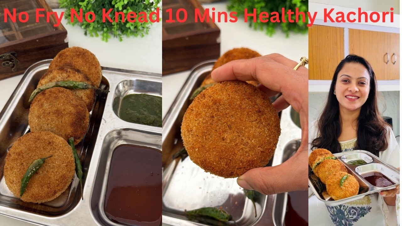 बिना फ्राई बिना आटा गूंधे सिर्फ 10 मिनट में Rajasthan की Kachori | Pyaaz Kachori Recipe