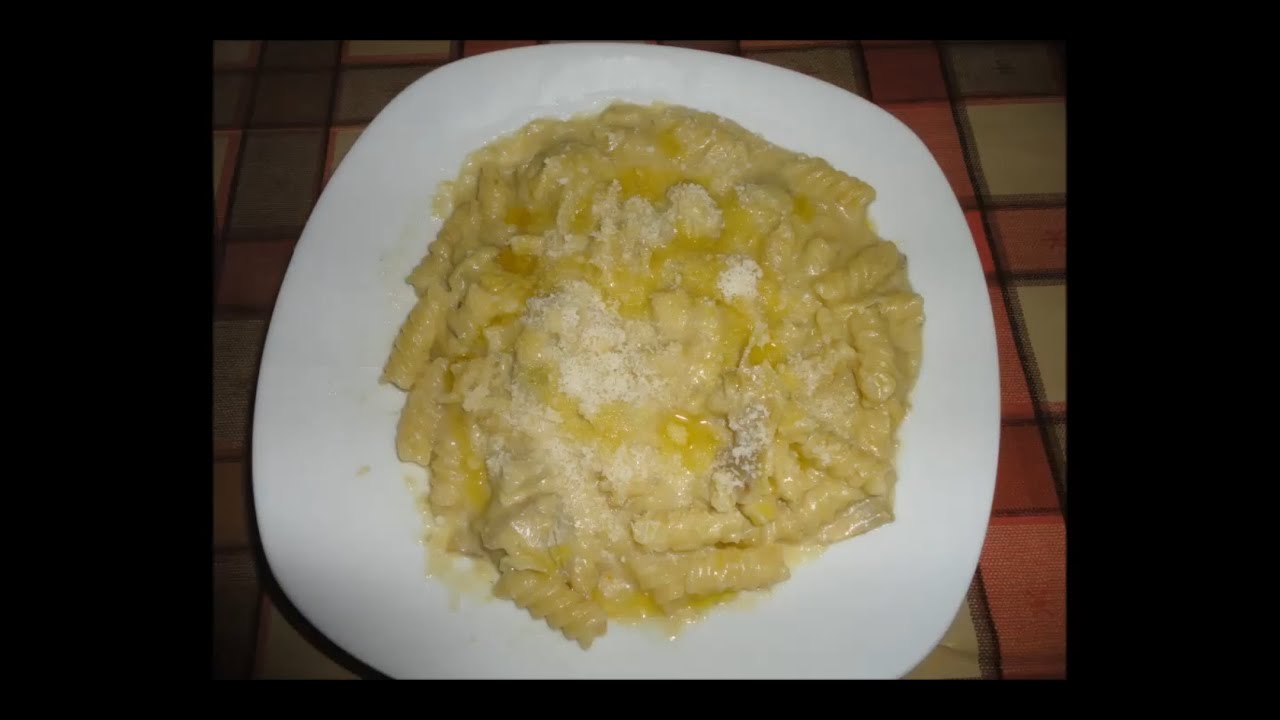 fusilli risottati in crema di carciofi bimby