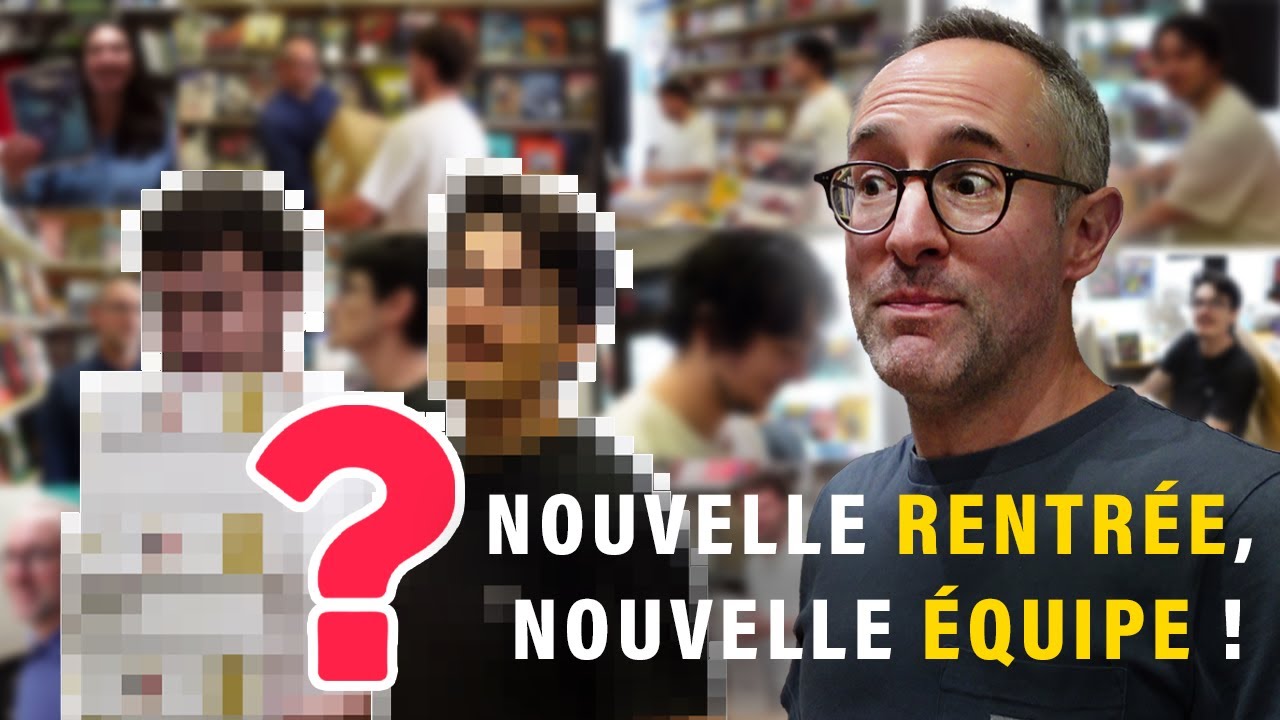 VLOG BD 16 : une nouvelle saison commence à la librairie !