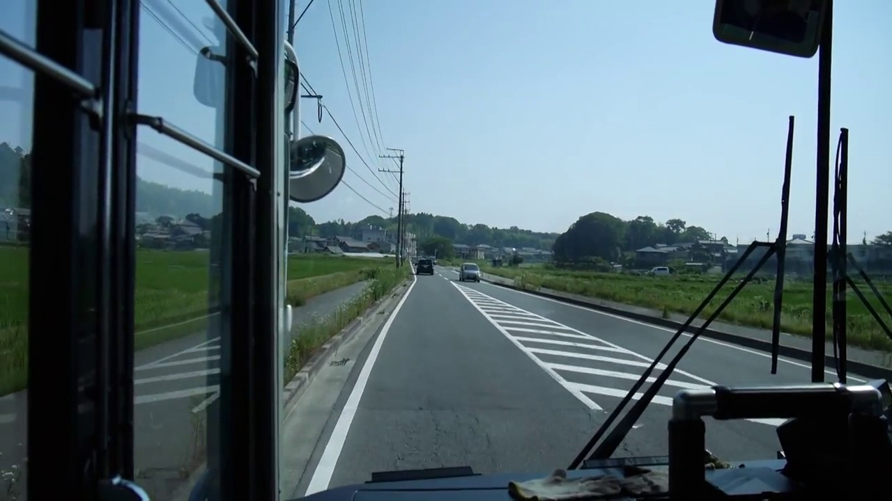 【前面展望】名張駅～上野市駅～伊賀上野駅【三重交通71系統_日本縦断中！】