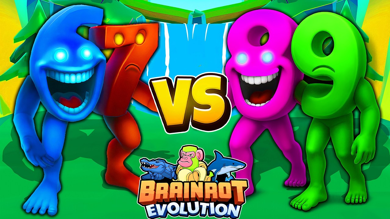 67 vs 89 SECRET BATTLE in Brainrot Evolution!