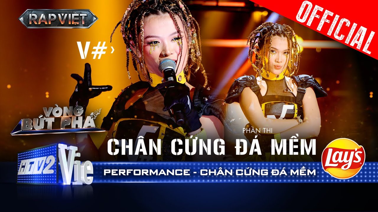 CHÂN CỨNG ĐÁ MỀM - V# mang vũ đạo Cheer Leading khuấy động mùa lễ hội | Rap Việt 2024 [Performance]