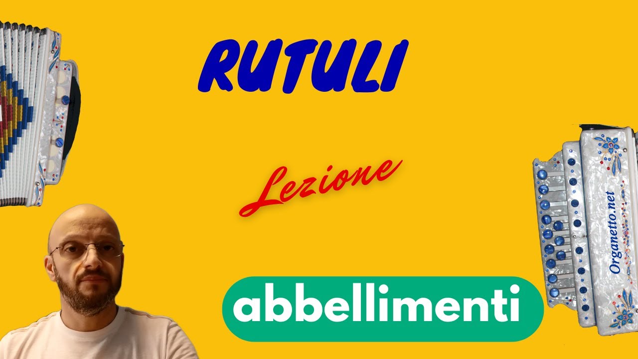 2 e 4 Bassi - Lezione - RUTULI - Abbellimenti - Accordion diatonic Organetto