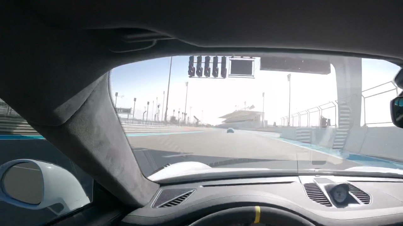 GT3 RS at YAS Marina Playground!