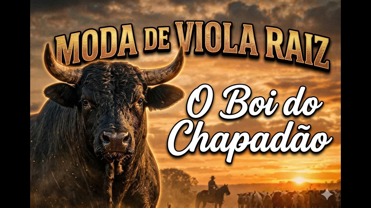 O Boi do Chapadão 🐂 | Moda de Viola Raiz das Antigas