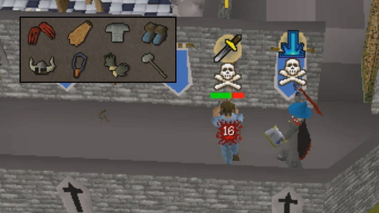 Pretending to be Looting in PvP Worlds