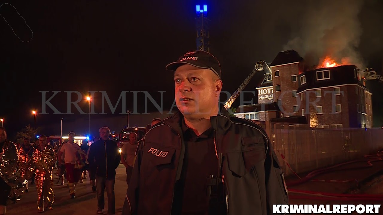 23.08.2017 - Großbrand in Ahrensfelder Hotel