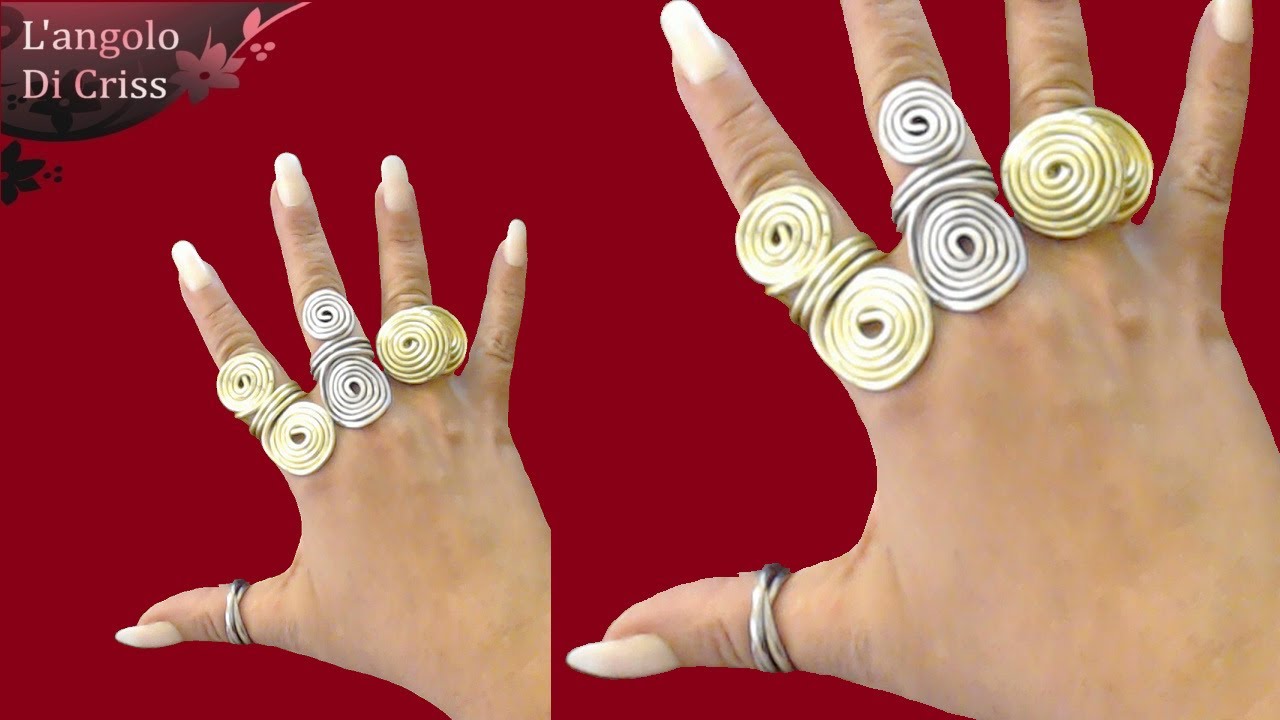 Tutorial anello alluminio facilissimo 