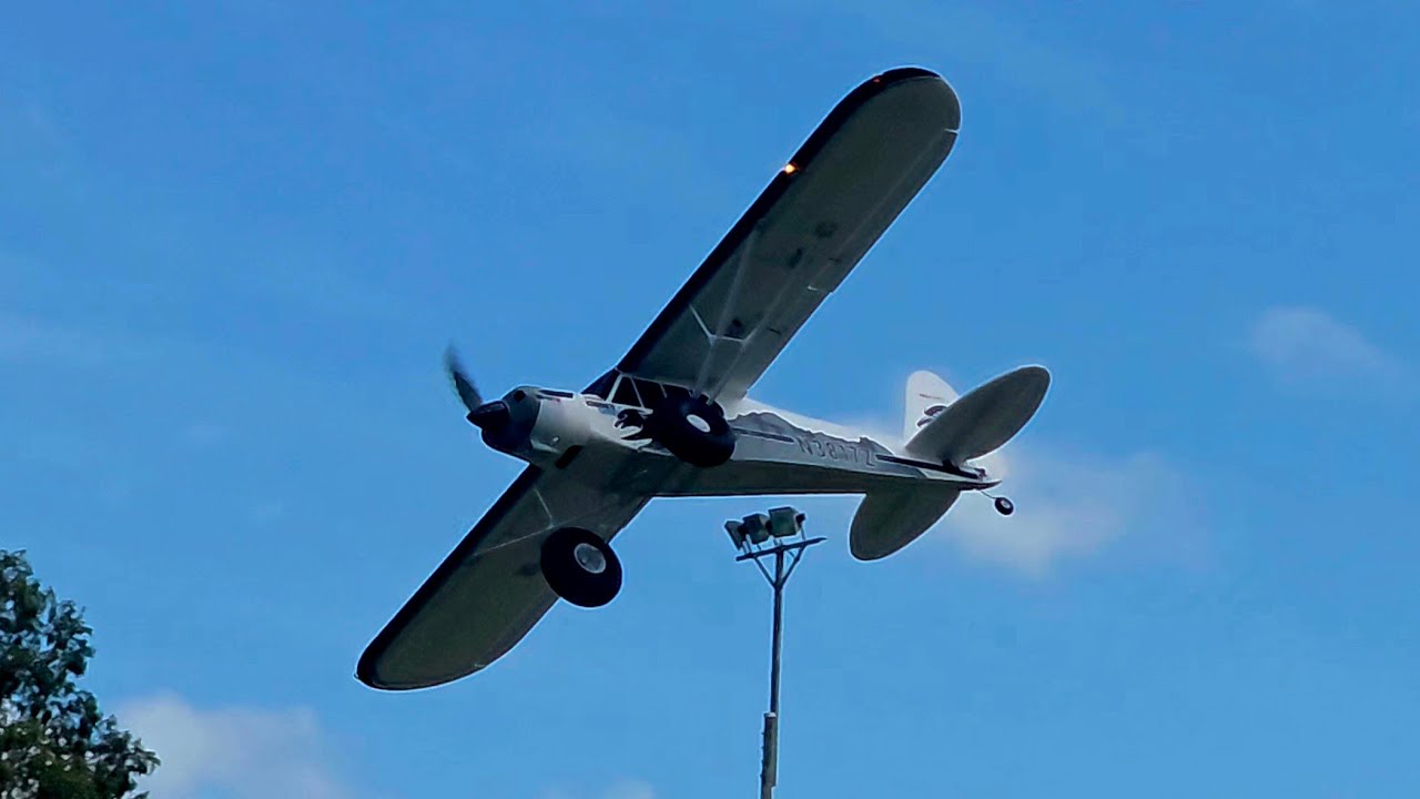 Modified FMS Cub 1300 on 4s. POWER AND SPEED