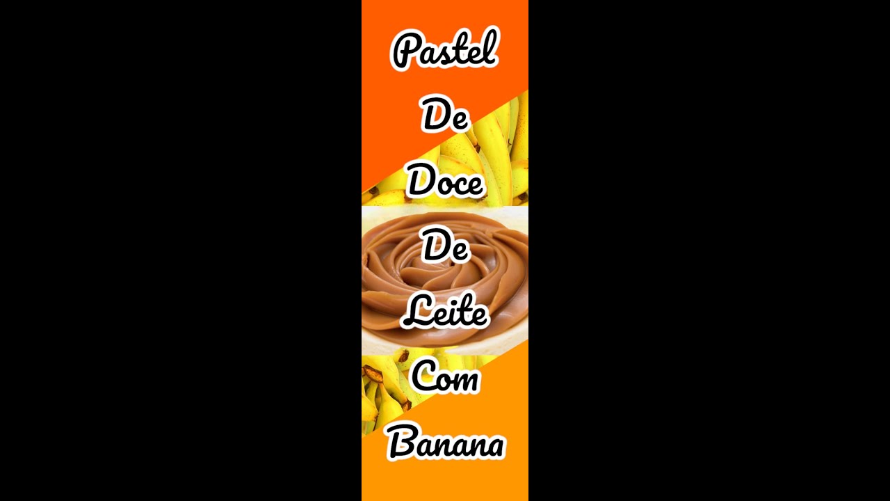 PASTEL DE DOCE DE LEITE COM BANANA!