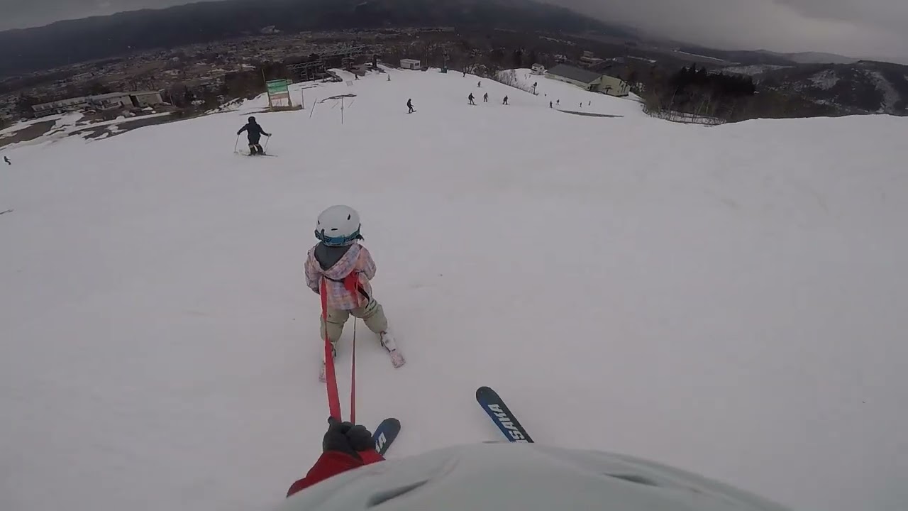GOPR0225 7 Mar. 2026 Happo-one, Ichina's Last Run, Reisen Slalom Course