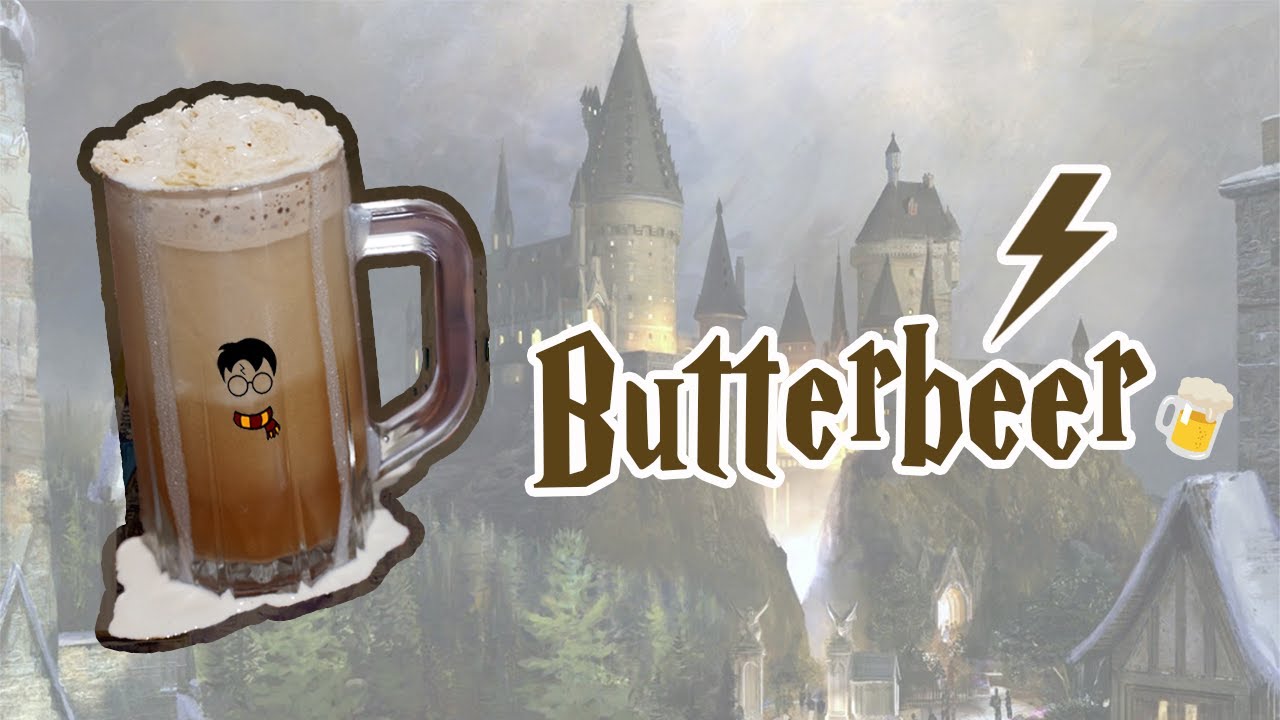 Quick and Easy Non-Alcoholic Butterbeer! 🍺⚡️