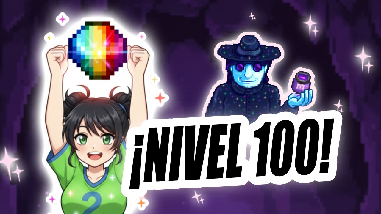 Nivel 100 de la Caverna Calavera y mi PRIMERA ESQUIRLA PRISMÁTICA | Stardew Valley