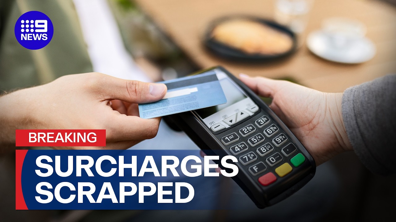 RBA bans credit & debit card surcharges | 9 News Australia
