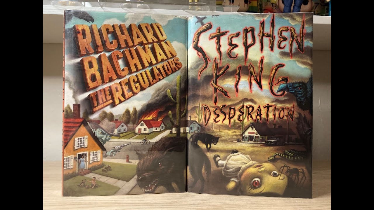 Stephen King First Editions - Desperation/The Regulators (as Richard Bachman) - First US & UK Trades