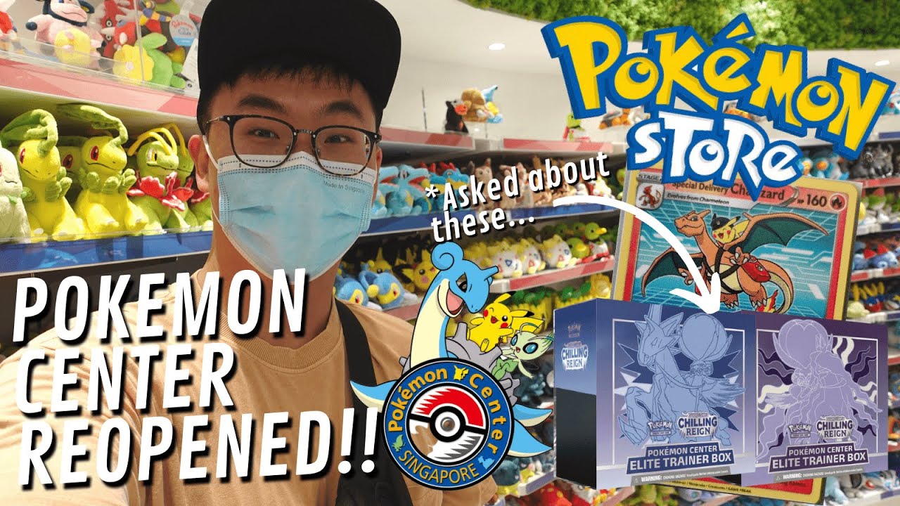 The Pokemon Center has REOPENED! * Chilling Reign Preorder & Special Delivery Charizard*
