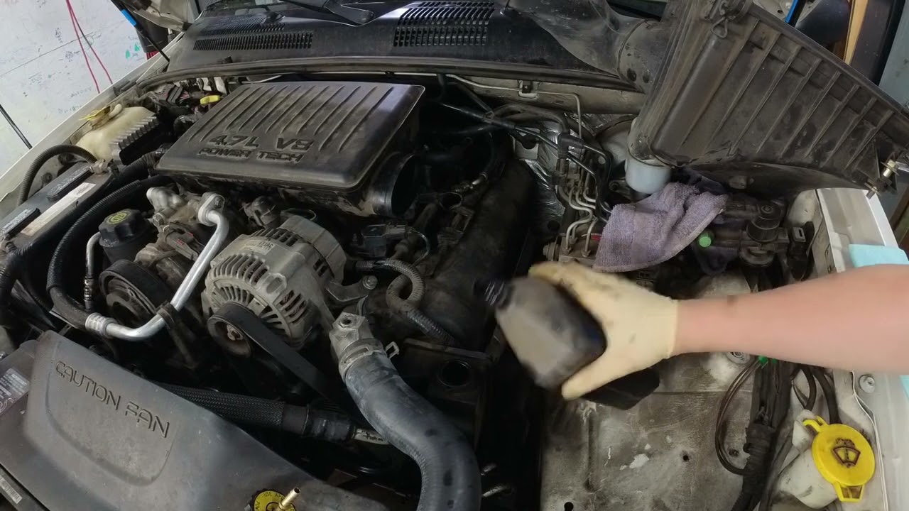 Grand Cherokee WJ, bleeding coolant and power steering hydraulic fan system