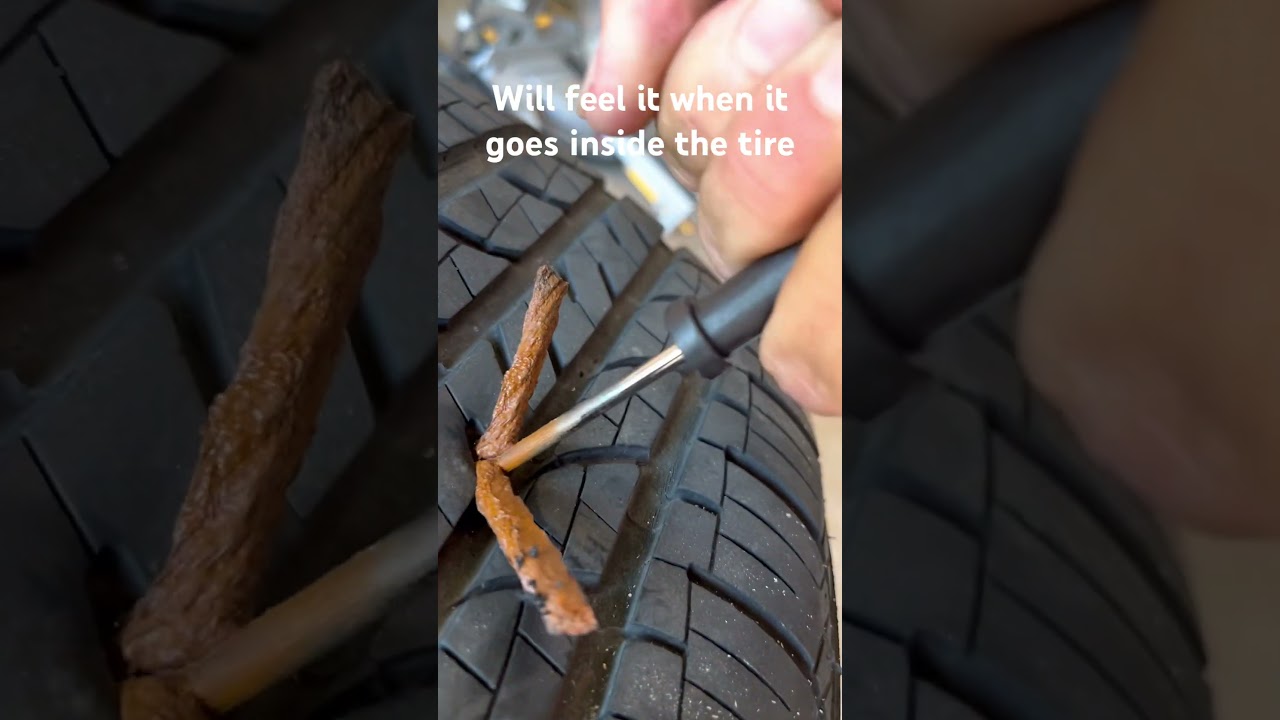 How to plug a tire! &ndash; Easy DIY Tire Repair Tutorial