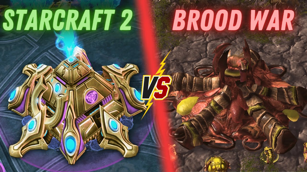 Brood War против StarCraft 2 &mdash; на движке SC2?! Модифицированный состав