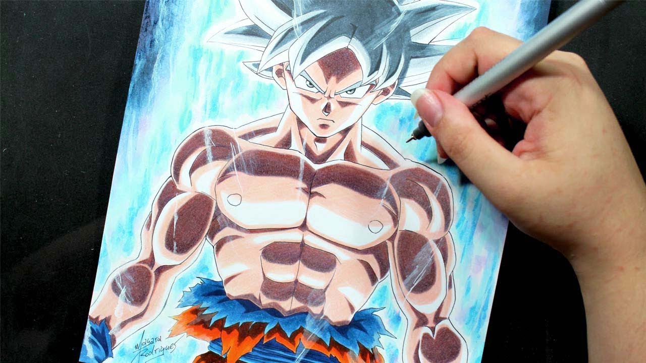 Speed Drawing - GOKU ULTRA INSTINCT [Dragon Ball Super]