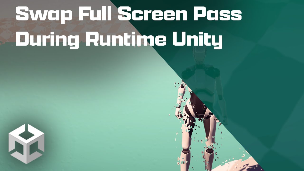Swap Full Screen Pass During Runtime Unity