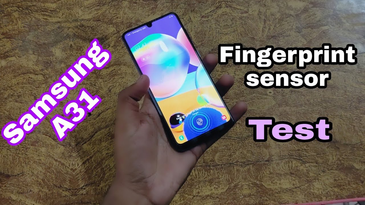 Samsung Galaxy A31 On-screen Fingerprint sensor & Review 🔥🔥🔥