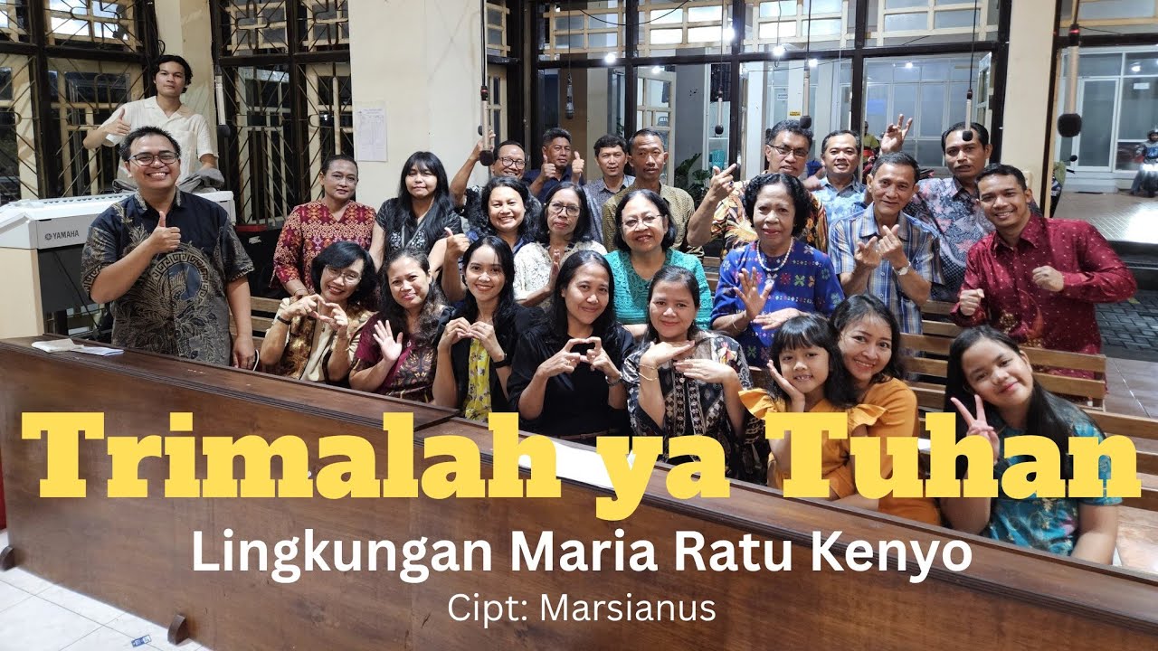 Trimalah ya Tuhan || Nyanyian Persiapan Persembahan || Gaya Betawi || Kor Maria Ratu Kenyo