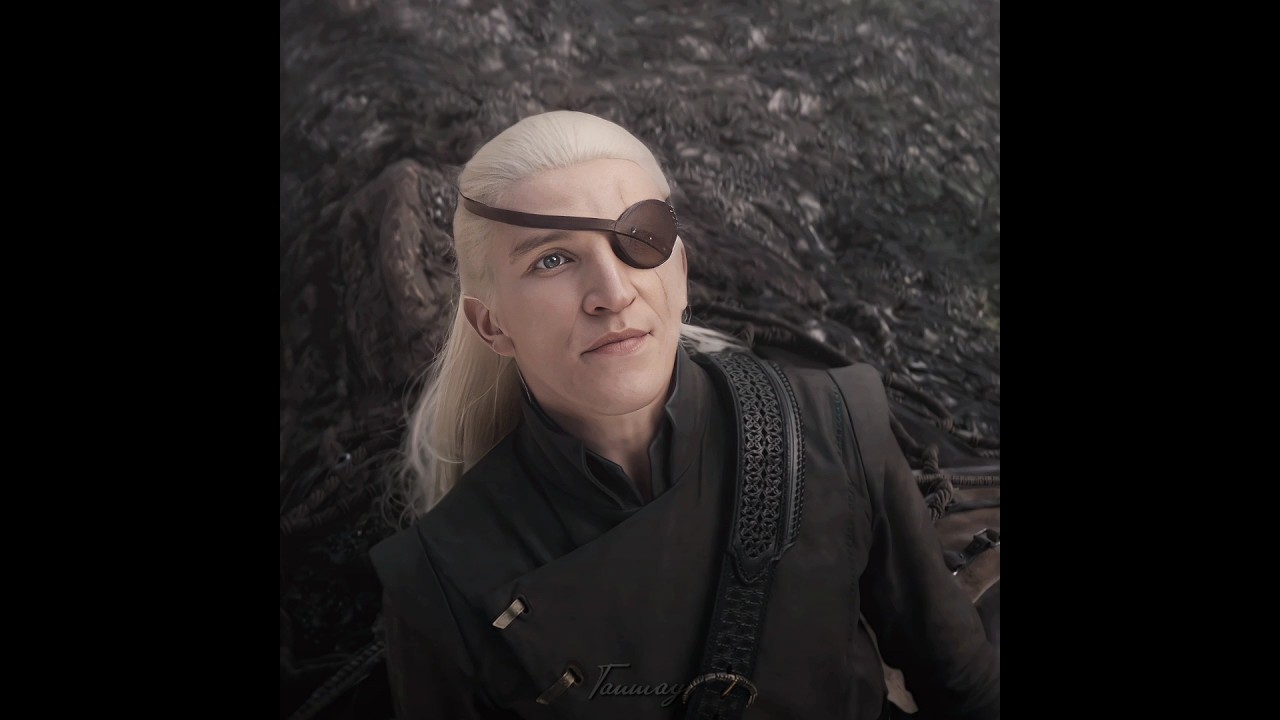 Aemond Targaryen & Vhagar - aemond Targaryen edit / S4nrio - LATIN LIKE (slowed) #shorts