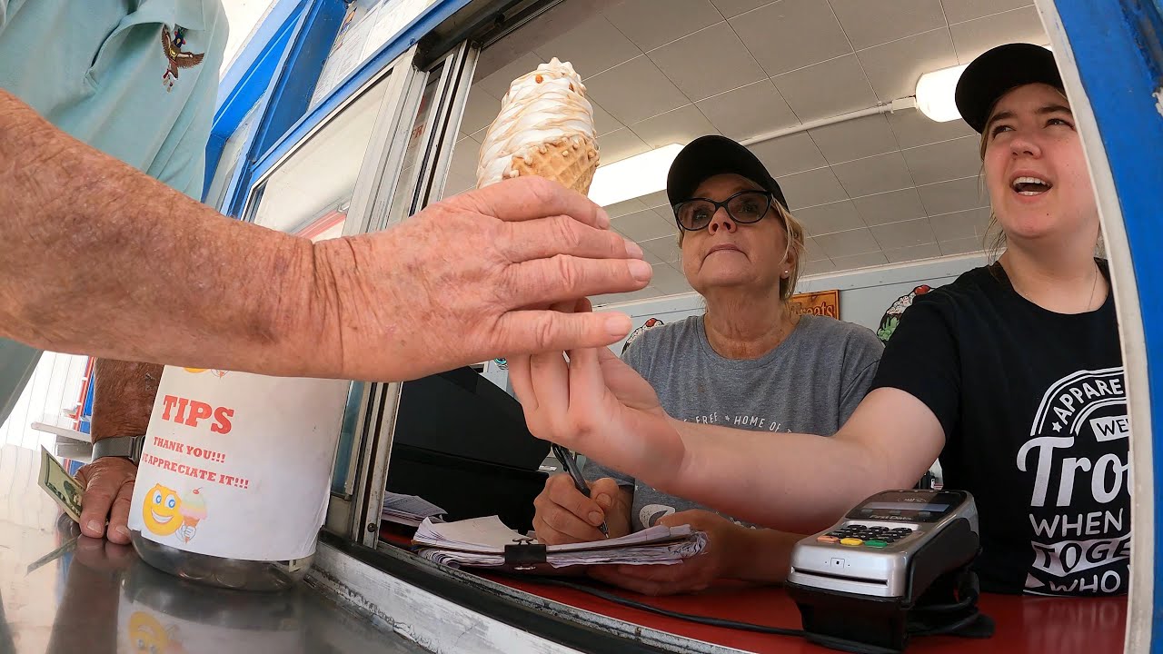 Ice Cream Swirls, Spills & Splats, Tiny's Tasty Treats, Flavor Burst in Newaygo, Michigan 4 Aug 2023