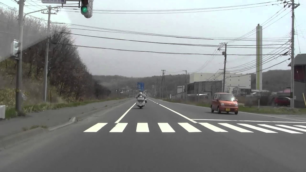 国道37号　伊達市街～室蘭市東町1丁目