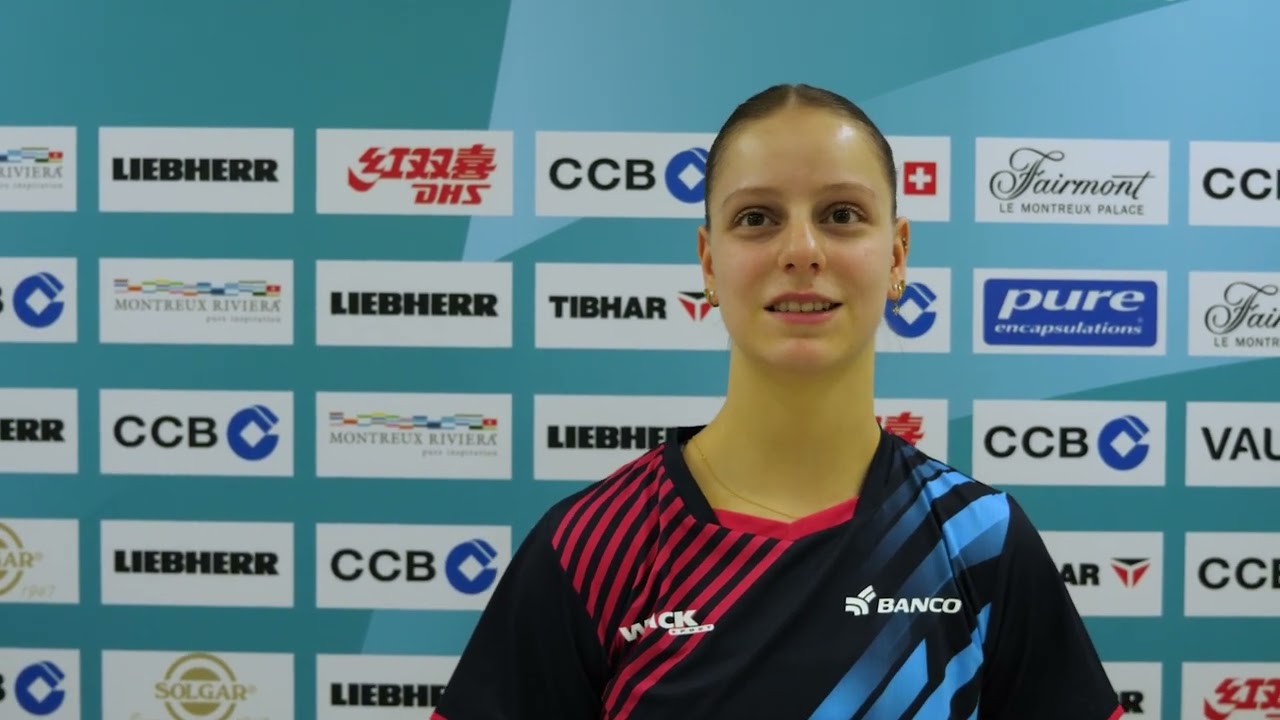 Charlotte Lutz peut savourer son intégration dans le tableau principal | TOP 16 EUROPÉEN