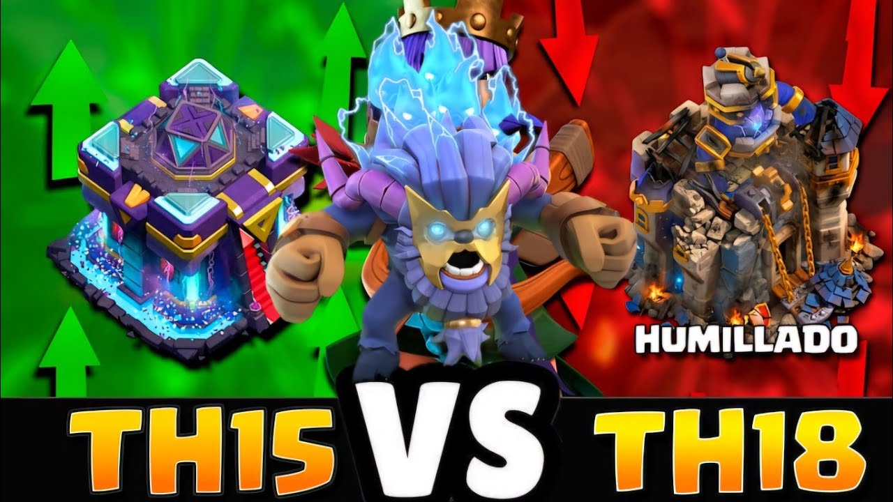 TH15 vs TH18 SUPER YETIS ATTACK STRATEGY CWL