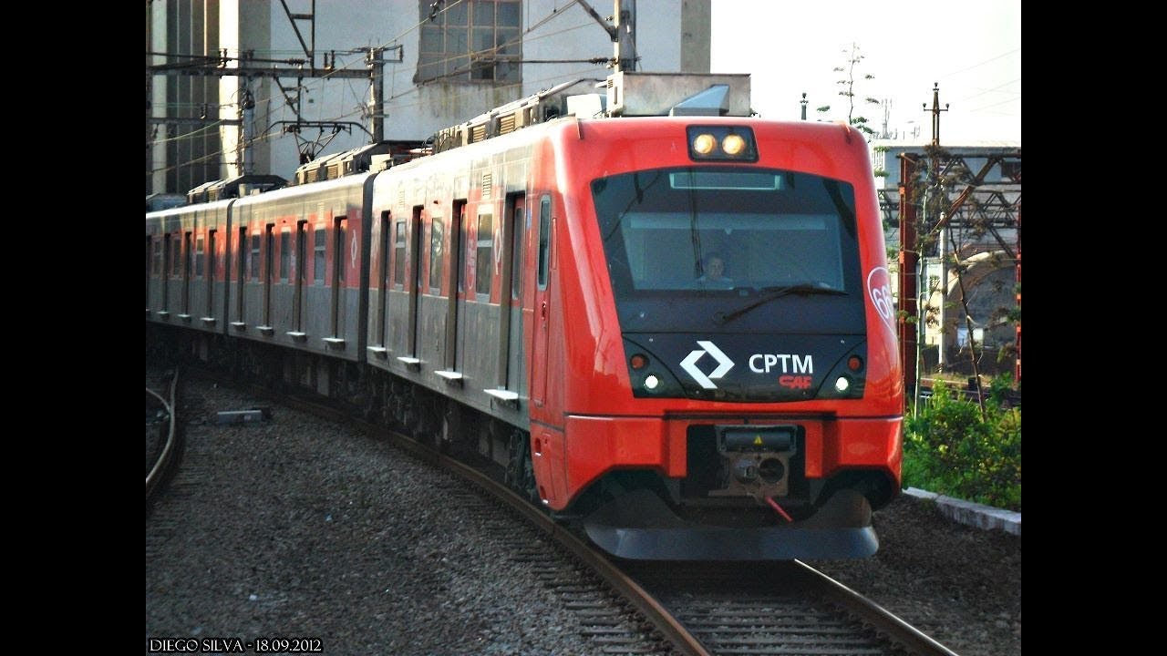 CPTM - A bordo CAF 7000 de Eng. Goulart ao Terminal Br&aacute;s