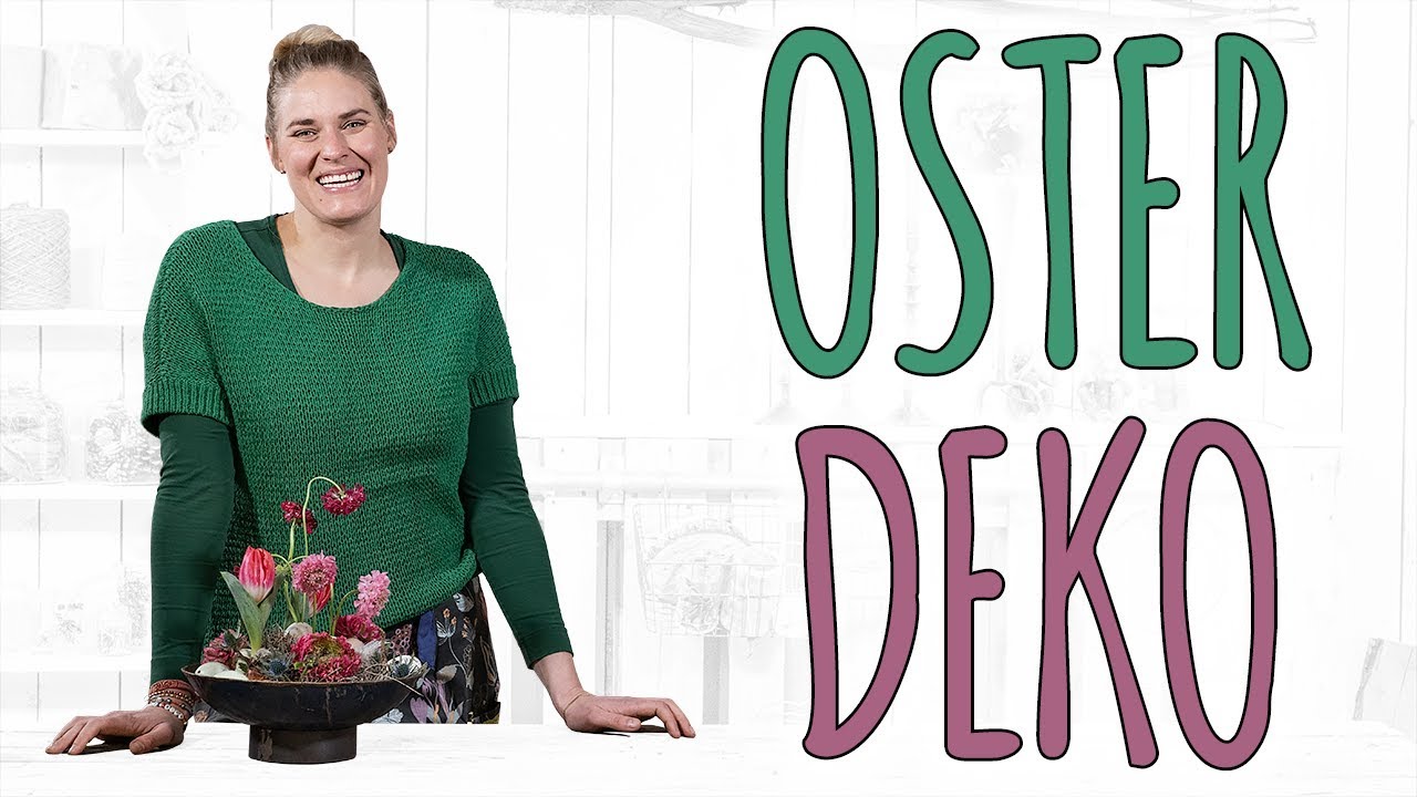 OSTERDEKO - KONTRASTE TREFFEN AUFEINANDER - DIY