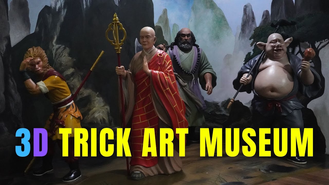 Penang 3D Trick Art Museum!🎨- Georgetown Penang, Malaysia