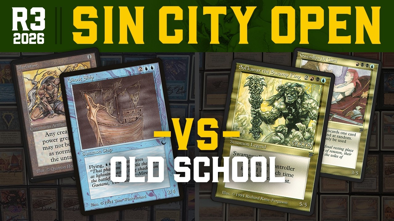 UW Flyers против Discard Trolls - 3 раунд - Sin City Open 2026 Old School