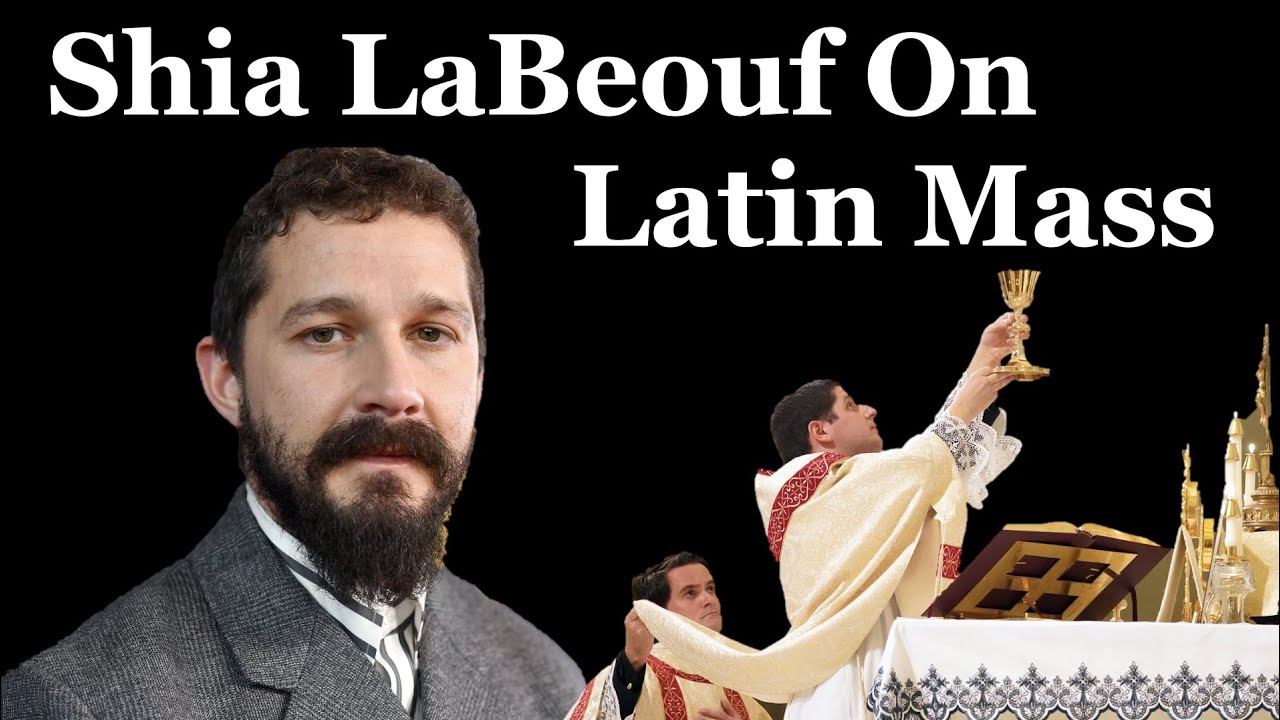 Shia LaBeouf Becomes Catholic - 
