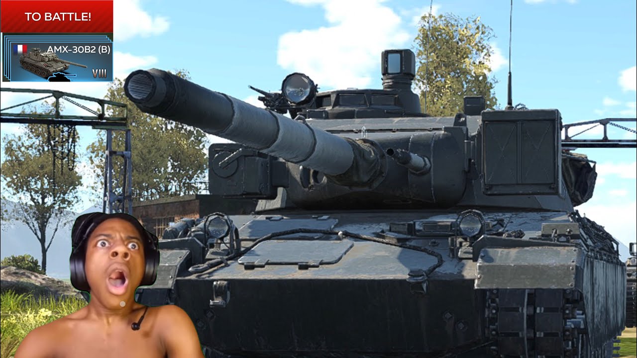 AMX-30B2 Platoon.mp4- War Thunder Mobile