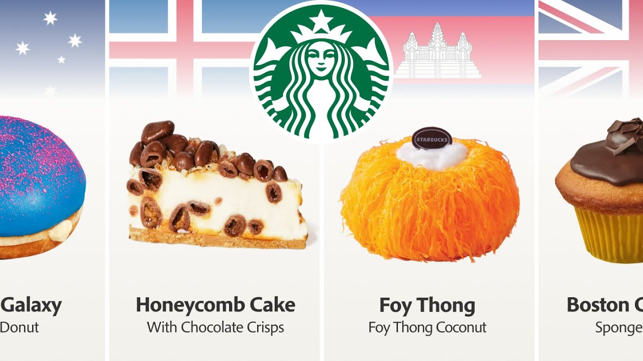 Starbucks Desserts Around The World 🍰✨